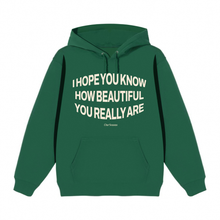 Load image into Gallery viewer, *Almost Gone!* AZ I Hope Beautiful Heavyweight Hoodie (Ash)