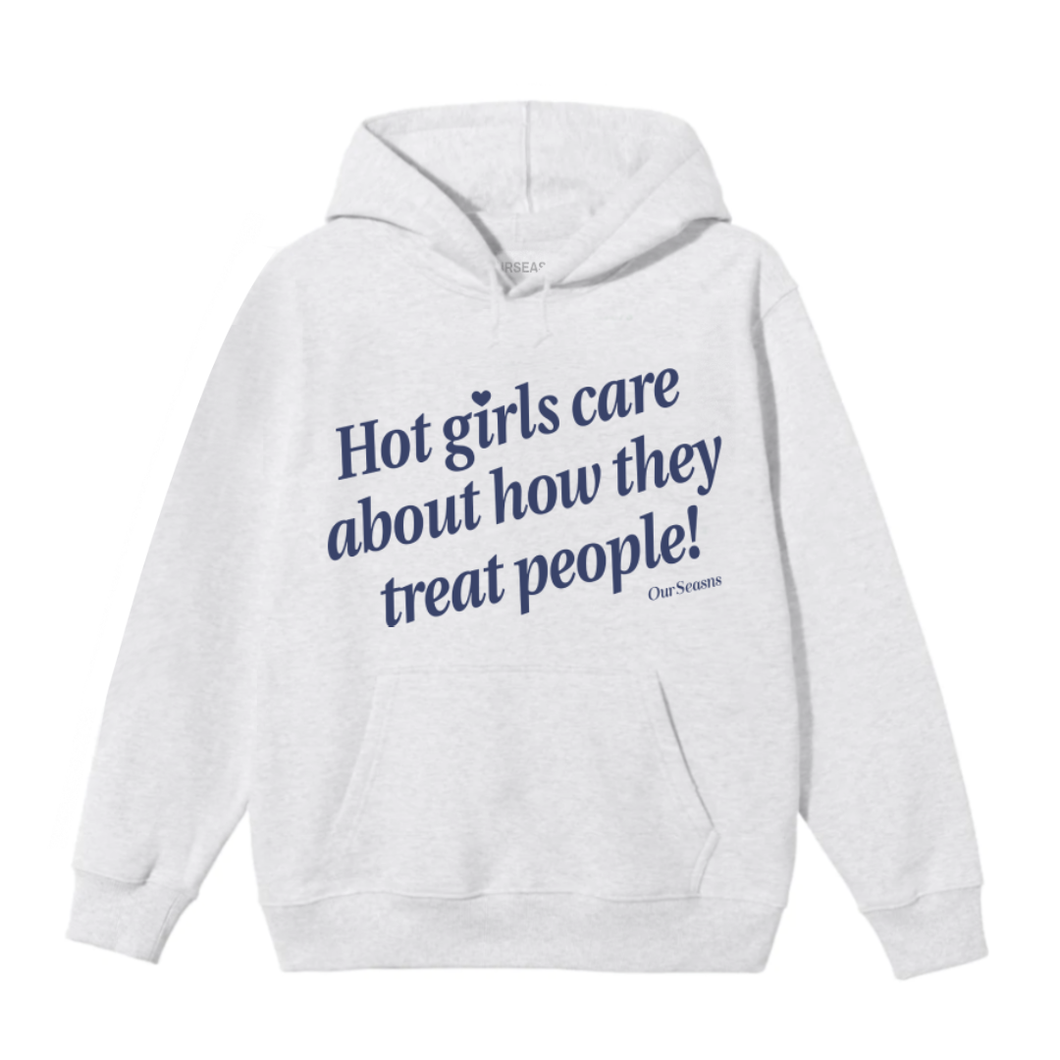 ***Almost Gone!*** Hot Girls Care Collection (Ash/Navy)