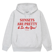 Load image into Gallery viewer, Sunsets Are Pretty Heavyweight Hoodie