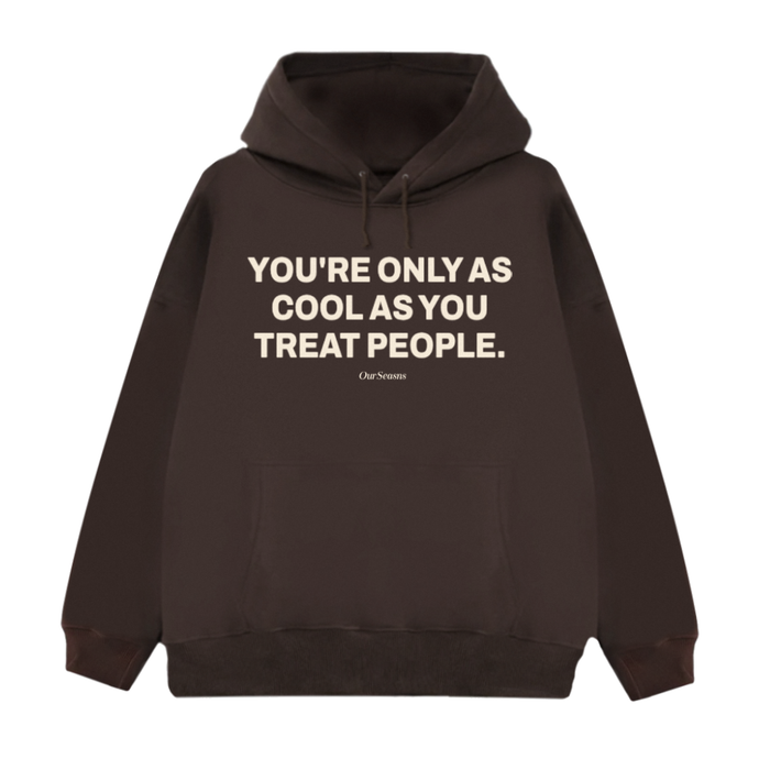 Fall Kind People Are Cool Heavyweight Hoodie