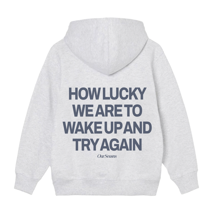 *****Almost Gone!***** How Lucky We Are Hoodie