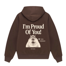 Load image into Gallery viewer, Proud Capybara Hoodie