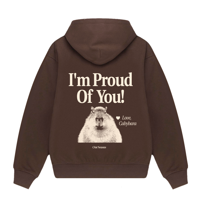 Proud Capybara Hoodie