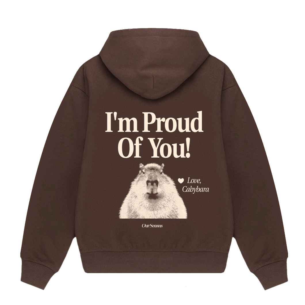 Proud Capybara Hoodie