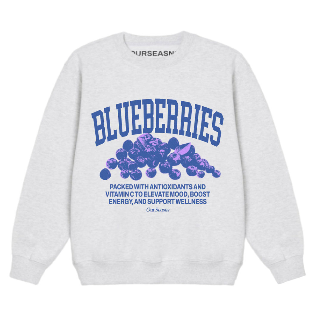 ****Almost Gone!**** Blueberries Health Crewneck