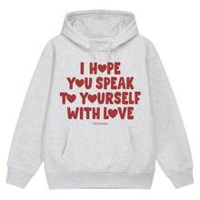 Load image into Gallery viewer, *Almost Gone!* AZ Speak With Love Heavyweight Hoodie (Limited)