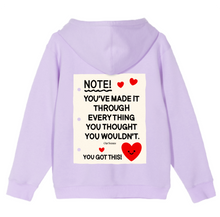 Load image into Gallery viewer, ***New!*** Note: You Got This! Hoodie