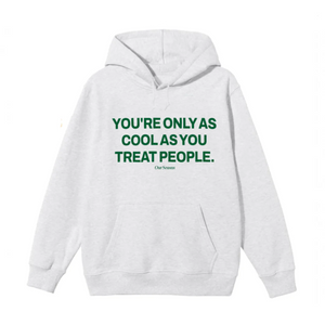 Kind People Are Cool Heavyweight Hoodie (Two-Tone)