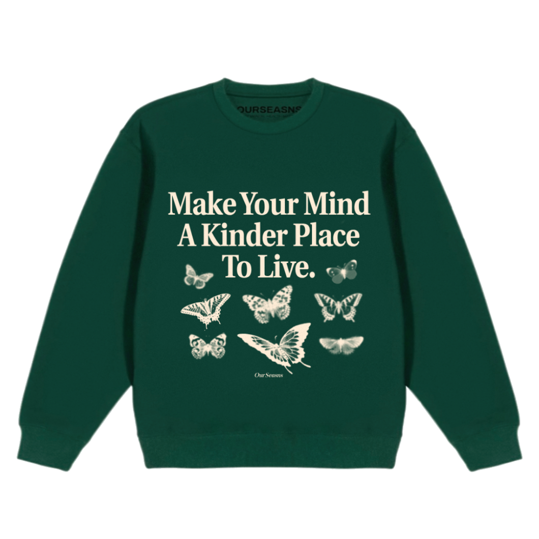 ****Almost Gone!**** Butterfly Kinder Place Crewneck