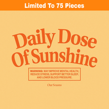 Load image into Gallery viewer, *Almost Gone!* Daily Dose of Sunshine Heavyweight Hoodie (Orange)