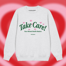 Load image into Gallery viewer, AZ Take Care! Crewneck (Puff Print)
