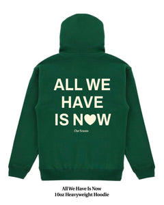 *New* All We Have Is Now Hoodie (10oz Heavy Weight)