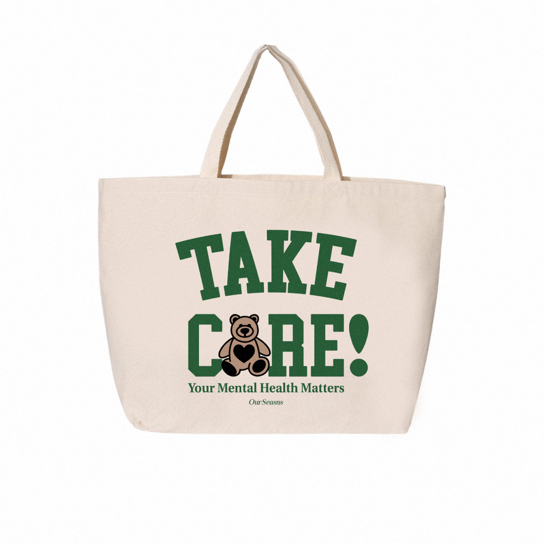 AZ Take Care Teddy Tote Bag (Limited to 75 Pieces)