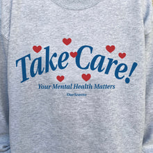 Load image into Gallery viewer, AZ Take Care! Heart Crewneck