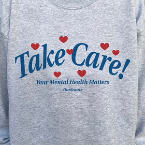 AZ Take Care! Heart Crewneck