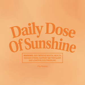 Daily Dose Of Sunshine Crewneck (Custom Dye)