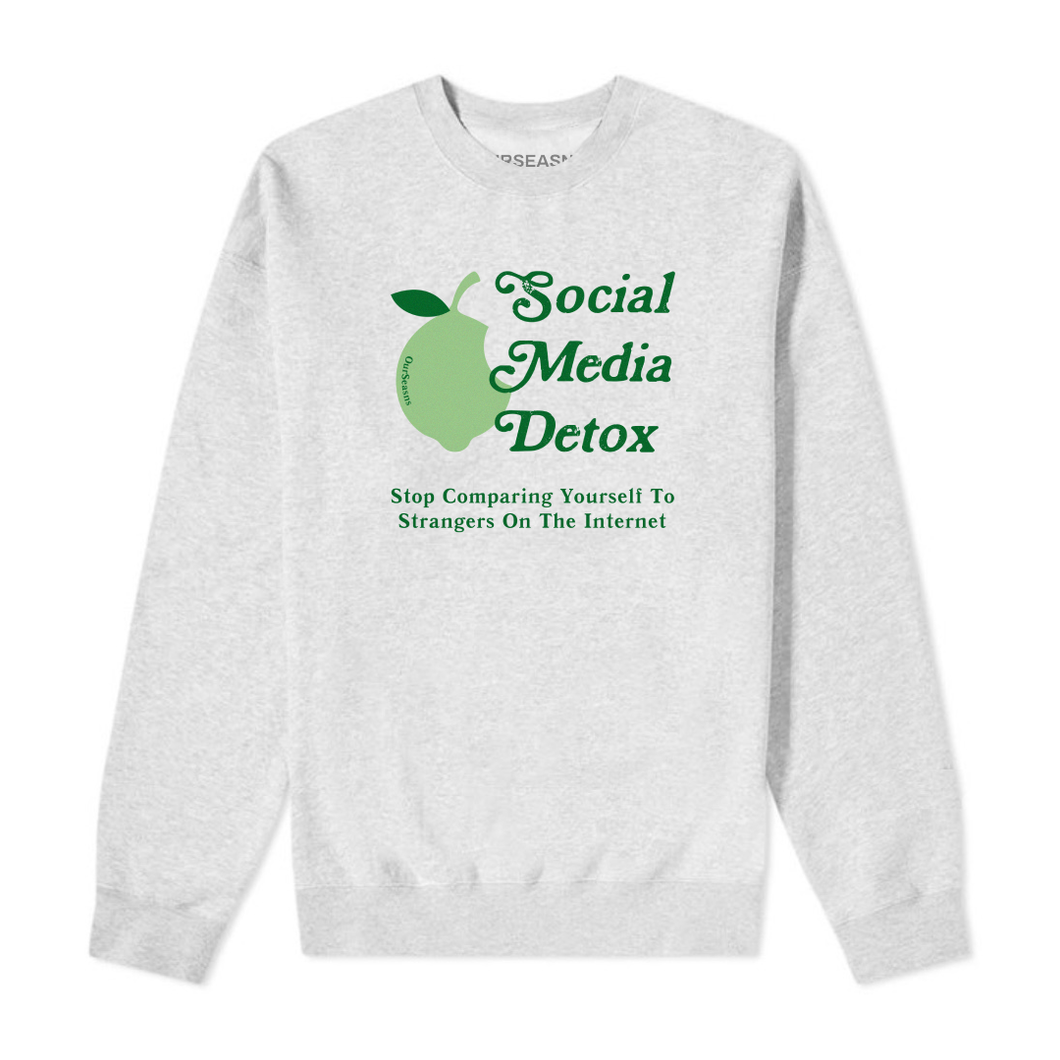 Detox Social Media Crewneck